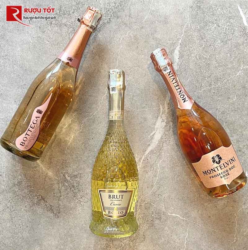Rượu vang Ý Bosio Brut