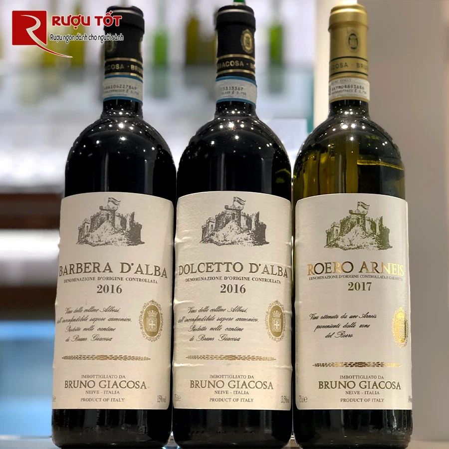 Rượu vang Ý Bruno Giacosa Dolcetto