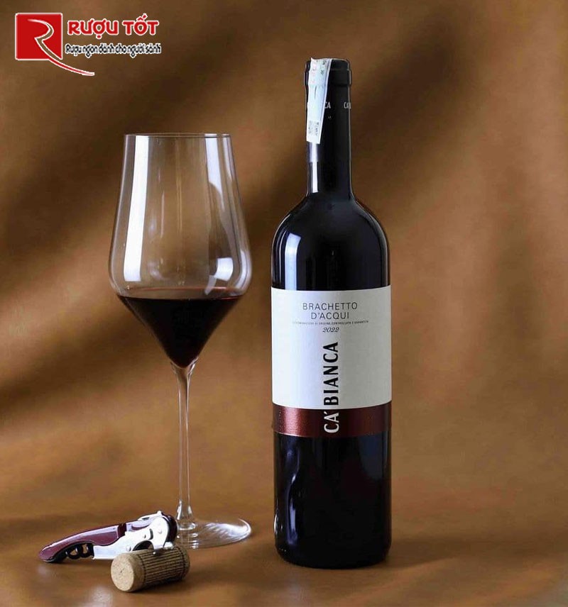 Rượu vang Ý Ca Bianca Brachetto