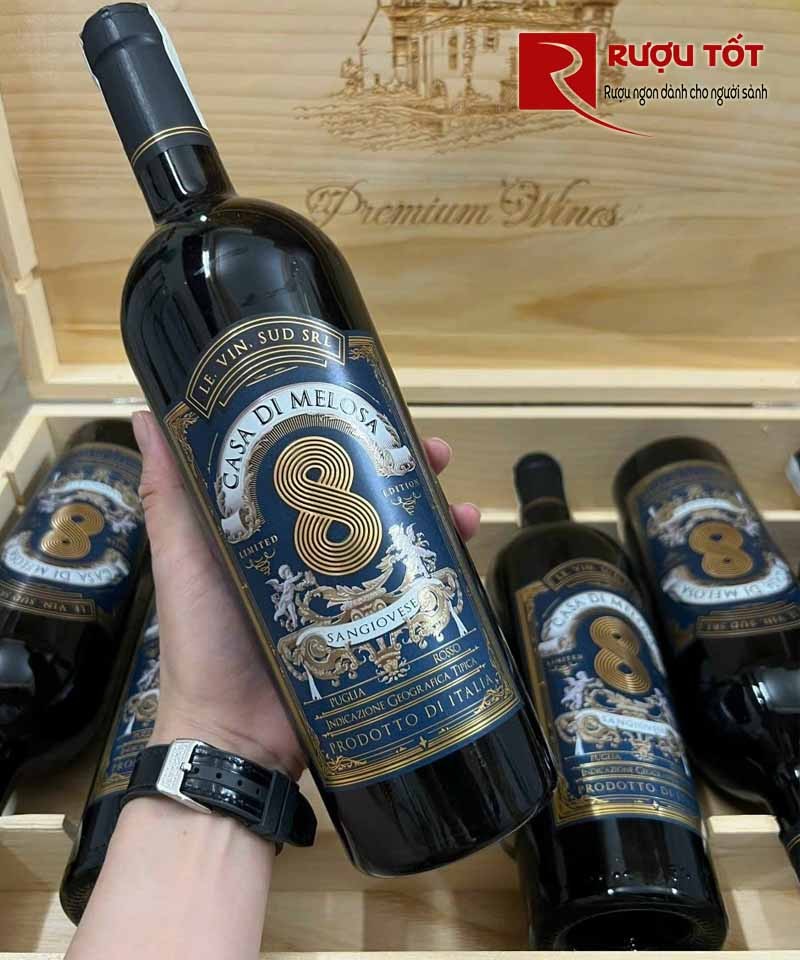 Rượu vang Ý Casa Di Melosa 8