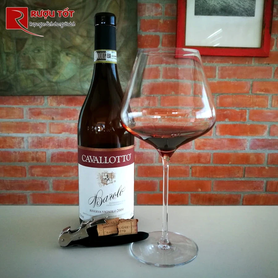 Rượu vang Ý Cavallotto Barolo Riserva Vignolo