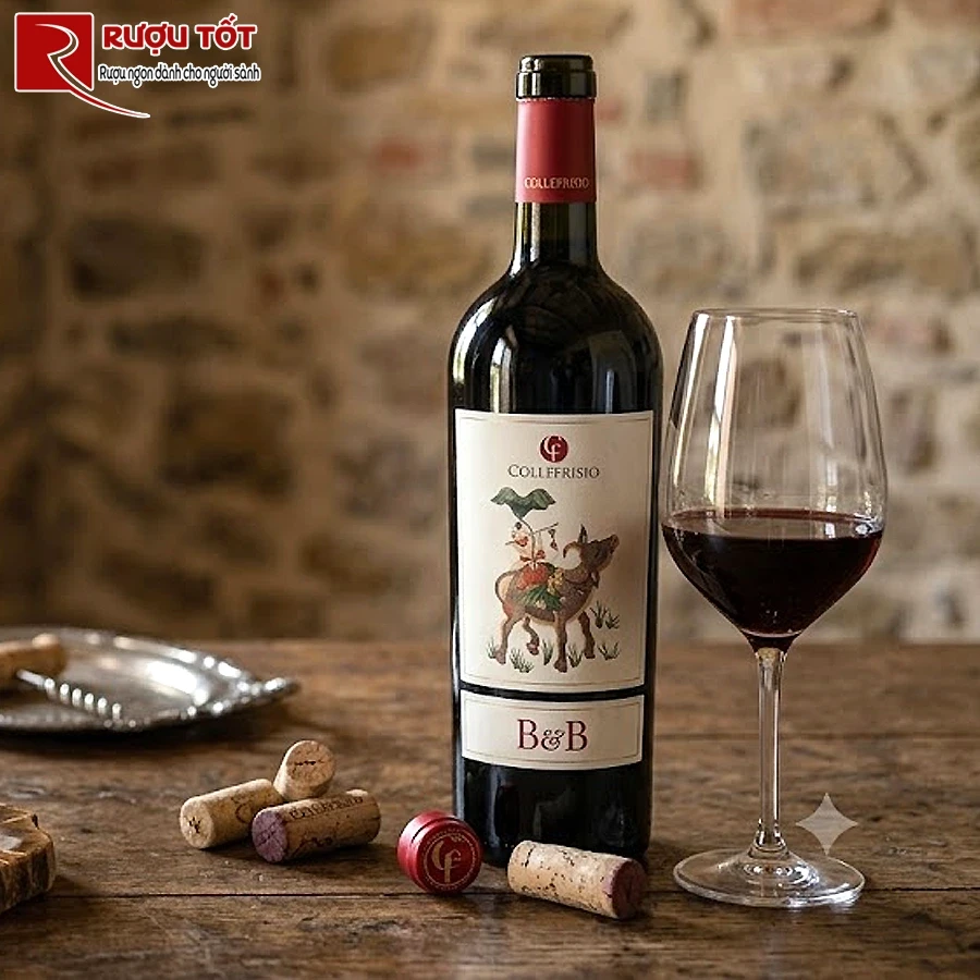 Rượu vang Ý CF Collefrisio BB