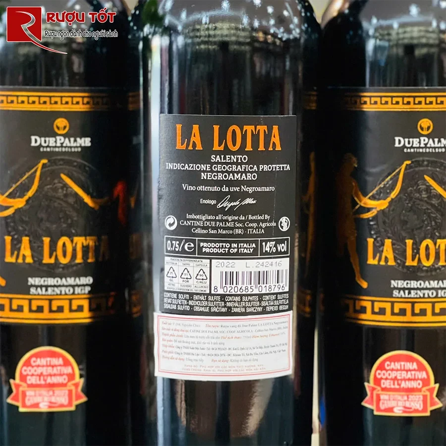 ruou vang Y la lotta