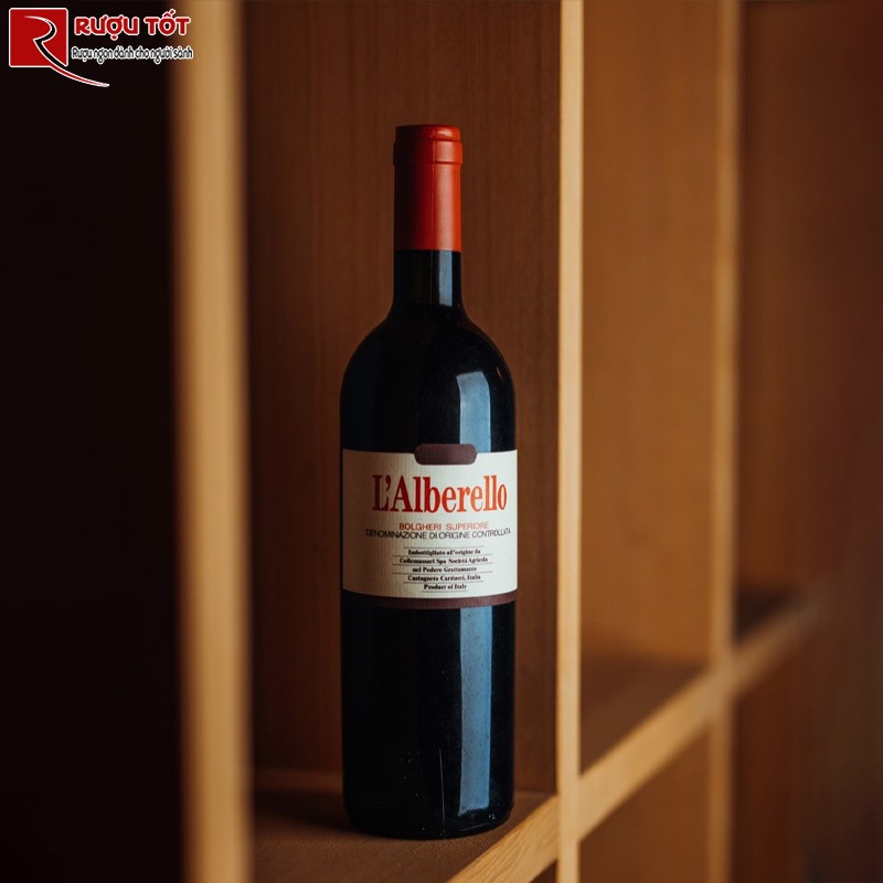 Rượu Vang Ý Lalberello Bolgheri Superiore Grattamacco