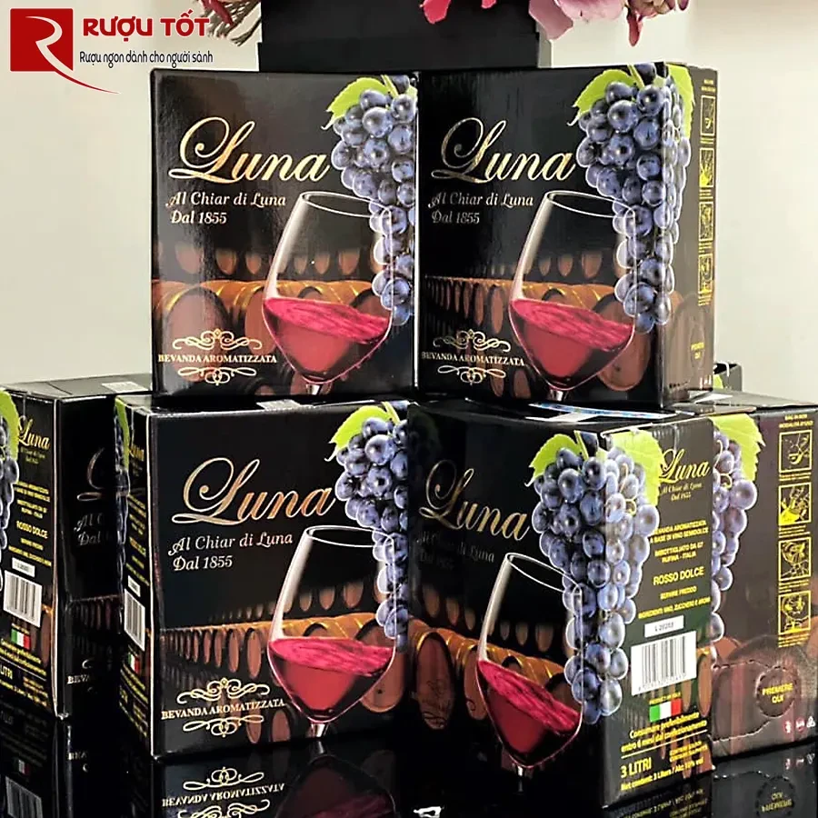 Rượu vang Ý Luna 3L
