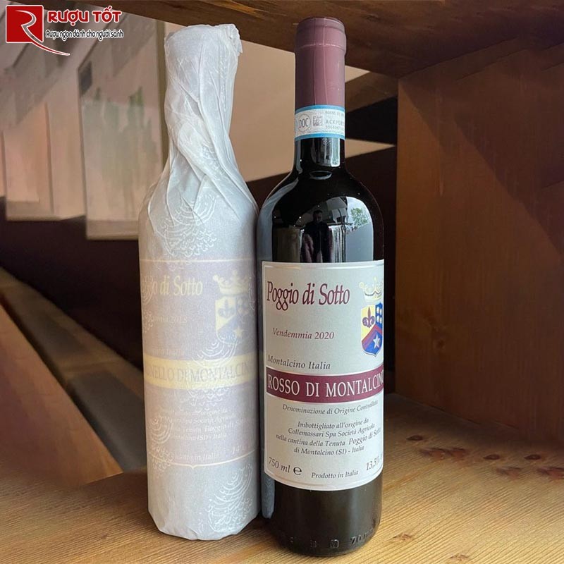 Rượu Vang Ý Poggio Di Sotto Rosso Di Montalcino