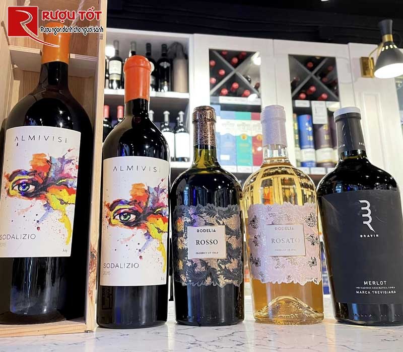 Rượu vang Ý Rodelia Rosso