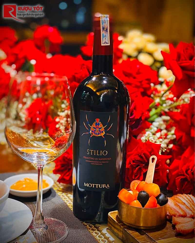Rượu vang Ý Stilio Mottura Primitivo di Manduria
