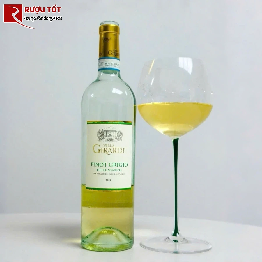 ruou villa girardi pinot grigio 12% 750ml hao hang
