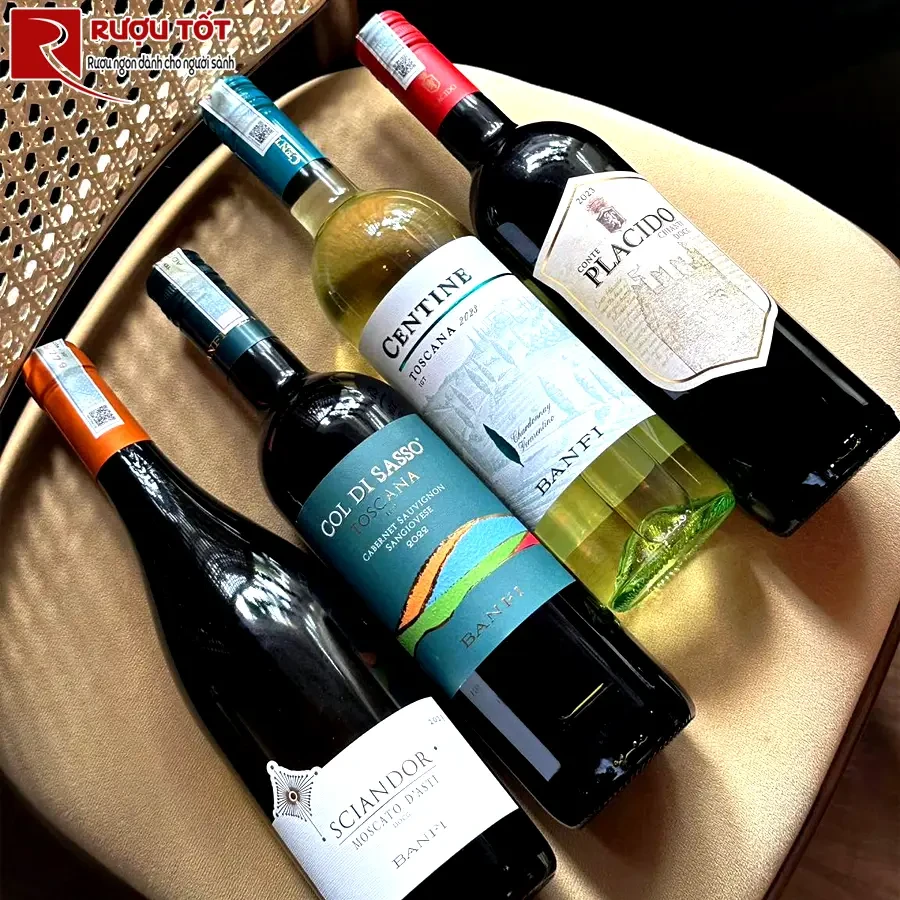 Rượu Ý Banfi Placido Chianti