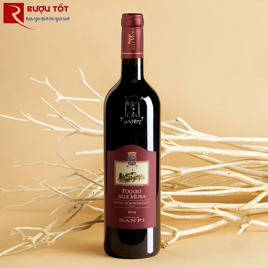Rượu Ý đỏ Poggio Alle Mura
