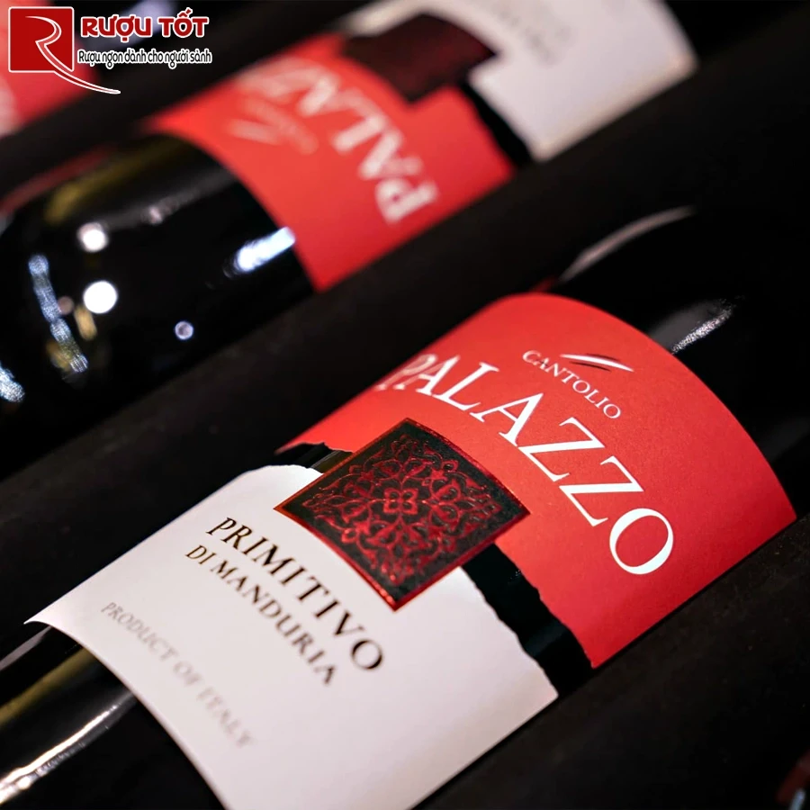 Rượu Ý Palazzo Primitivo Di Manduria