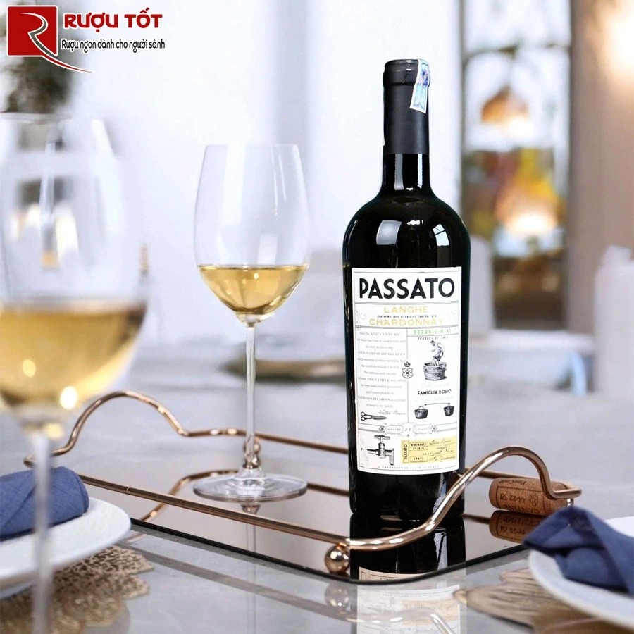 Rượu Ý Passato Langhe Chardonnay