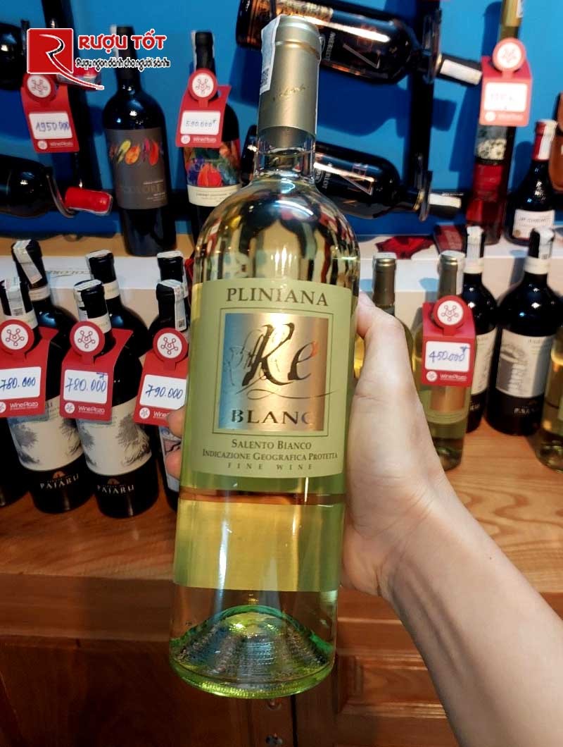 Rượu Ý Pliniana Re Blanc