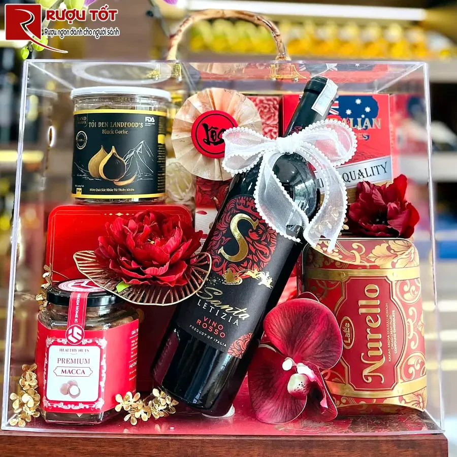 Rượu Ý Santa Letizia Vino Rosso