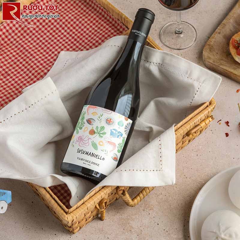 Rượu vang Susumaniello Varvaglione