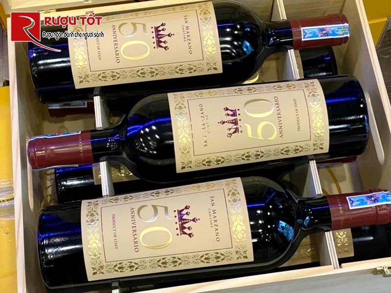 Vang đỏ 50 Anniversario