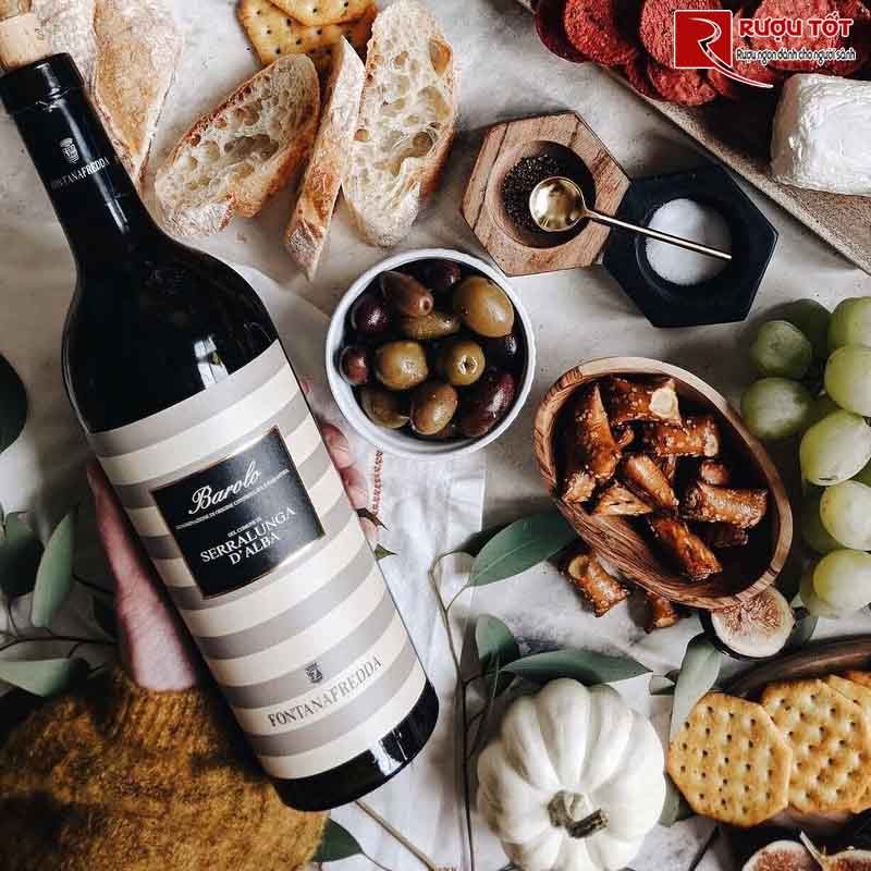 Vang đỏ Barolo Serralunga