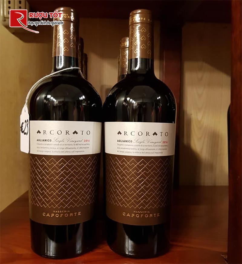 Vang đỏ Capoforte Arcorato