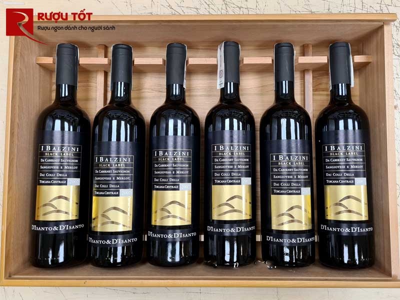 Vang đỏ I Balzini Black Label