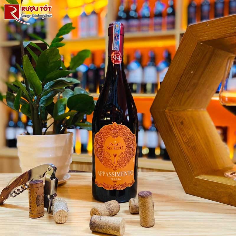 Vang đỏ IL Passo Segreto Appassimento cao cấp