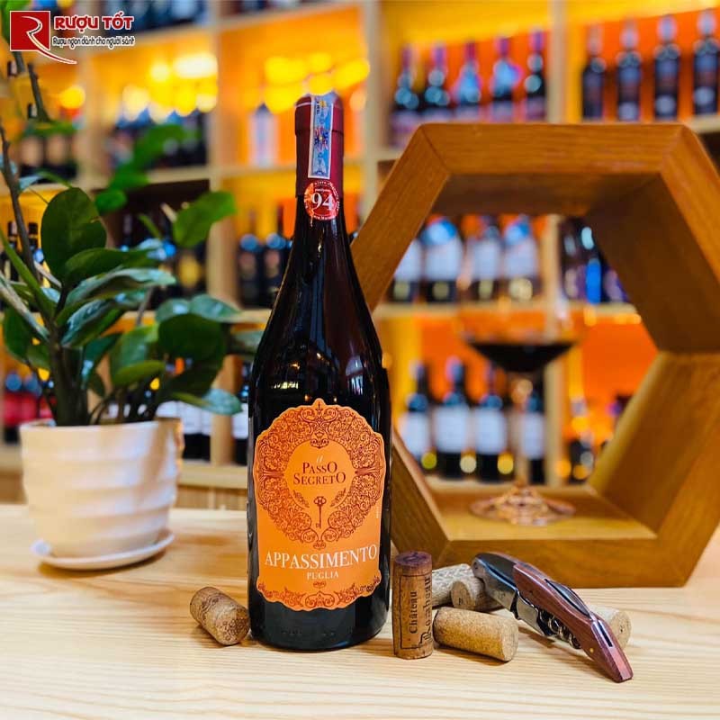 Vang đỏ IL Passo Segreto Appassimento