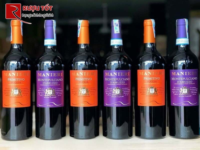 Vang đỏ Manieri Montepulciano