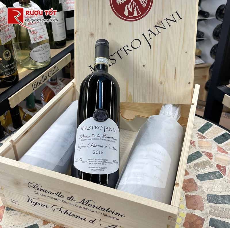 Vang đỏ Mastrojanni Brunello di Montalcino Vigna
