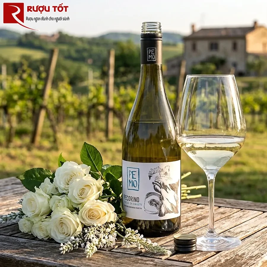 Vang đỏ Pemo Pecorino Terre di Chieti IGT