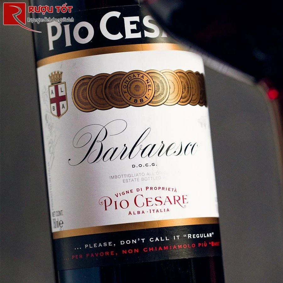 Vang đỏ Pio Cesare Barbaresco