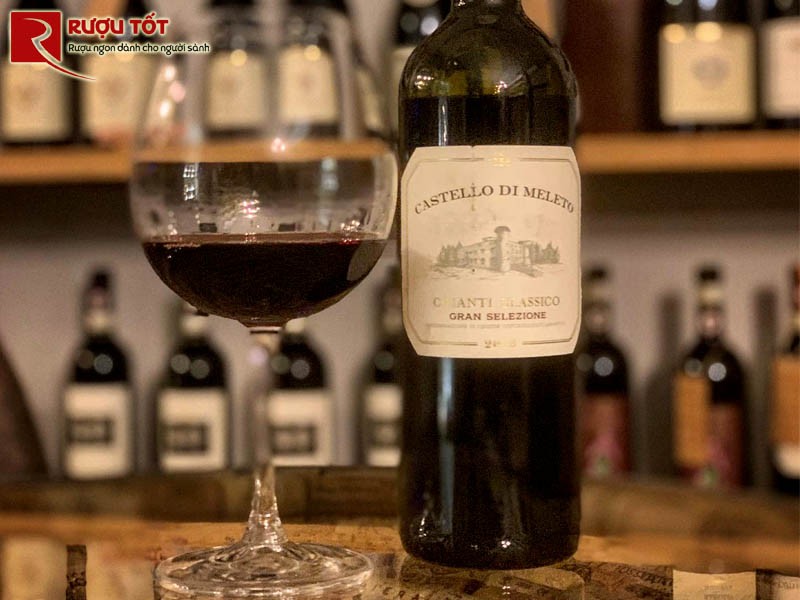 Vang đỏ Ý Castello Di Meleto