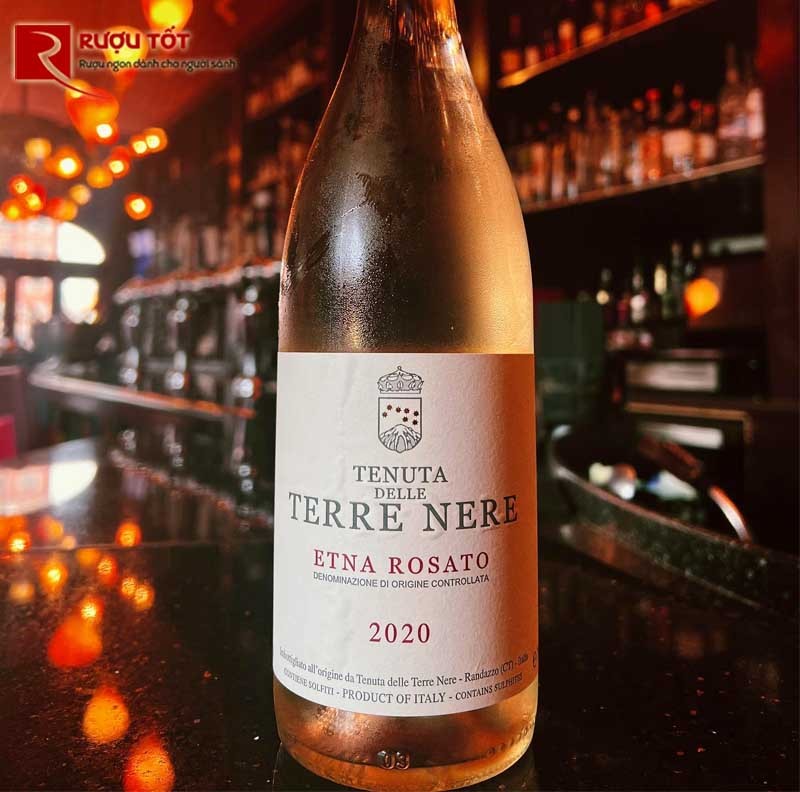 Vang hồng Etna Rosato