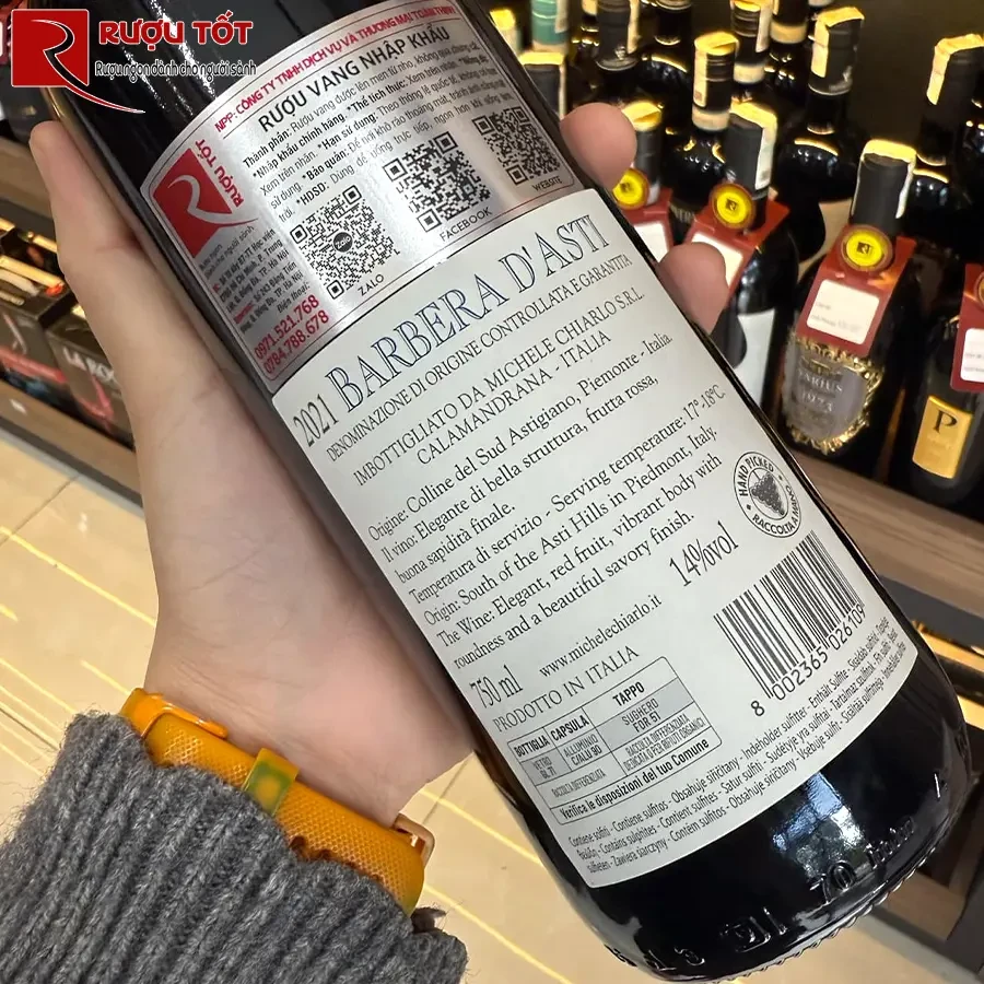 Vang Michele Chiarlo Le Orme Barbera