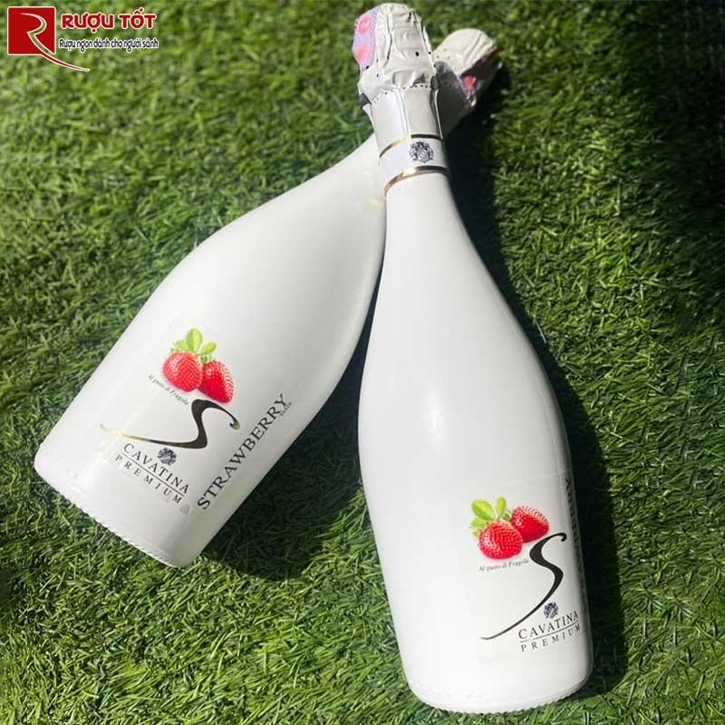 Vang nổ Cavatina Strawberry