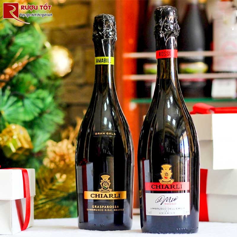 Vang Nổ Chiarli Il Mio Rosso