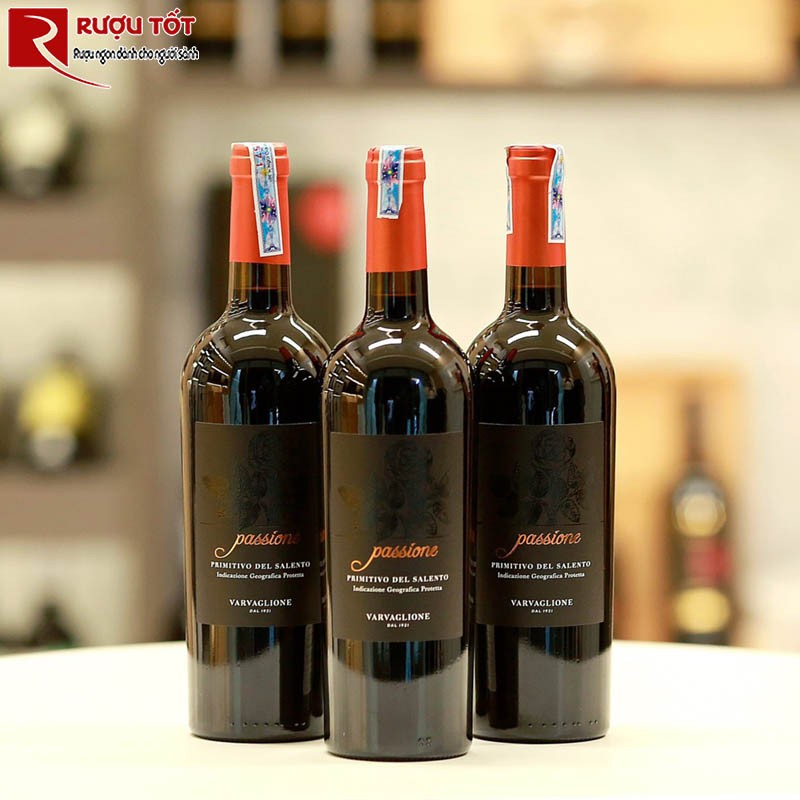 Rượu Vang Passione Primitivo Del Salento