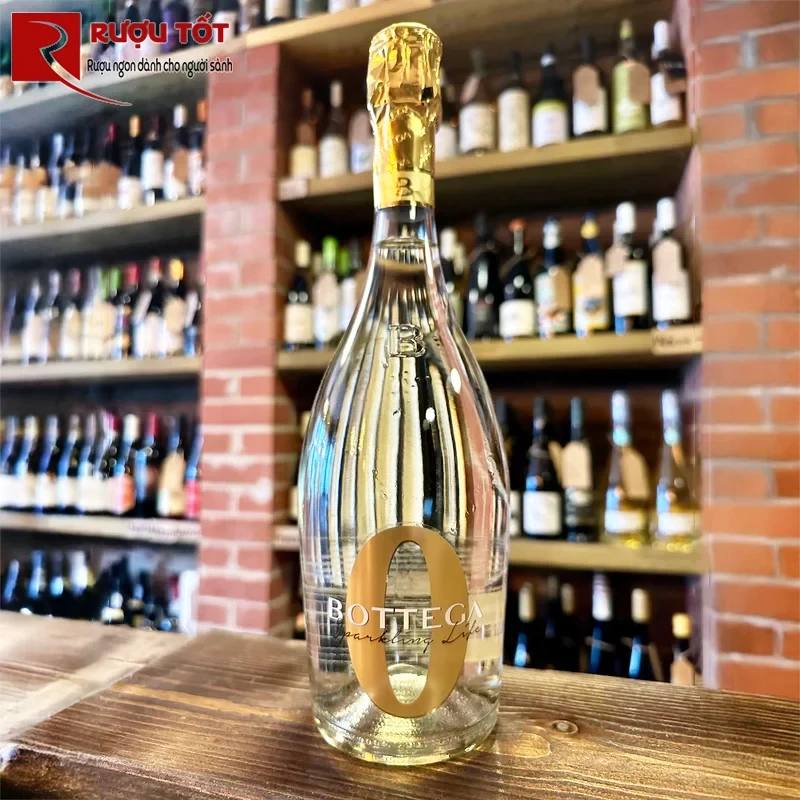 Vang sui Bottega Sparkling Life White