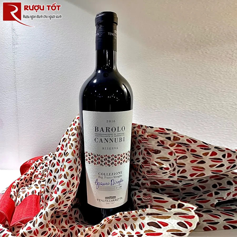 Vang Tenuta Carretta Barolo Cannubi Riserva