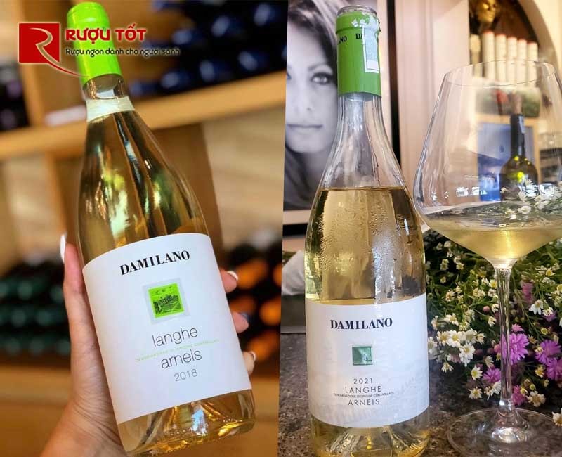 Vang trắng Damilano Arneis