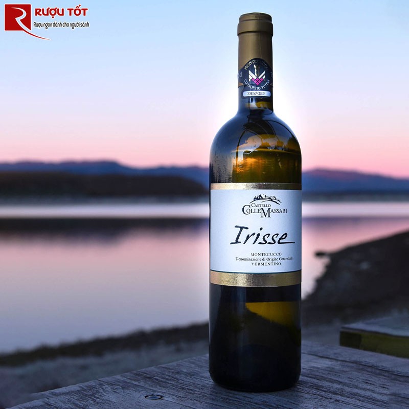 Vang trắng Irisse Collemassari Montecucco Vermentino
