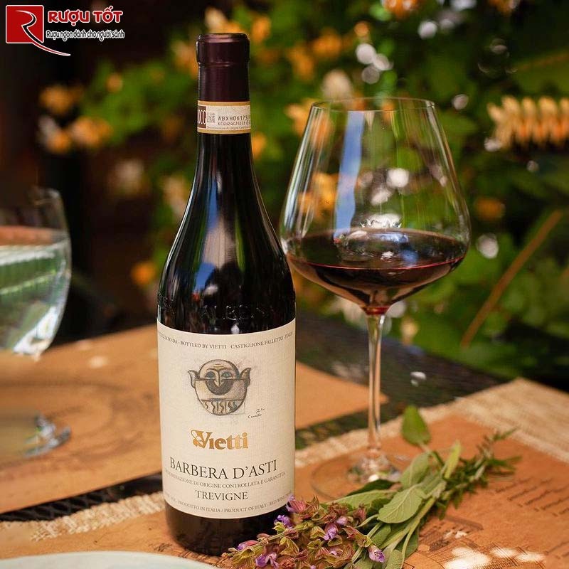 Vang trắng Vietti Barbera dAsti Trevigne