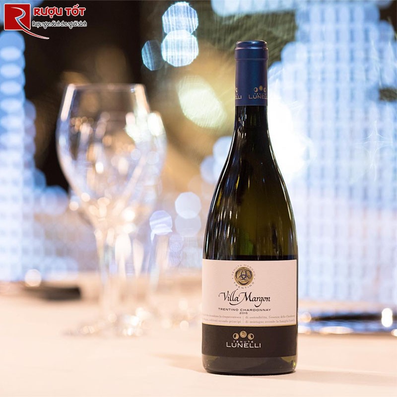 Vang Trắng Villa Margon Trentino Chardonnay