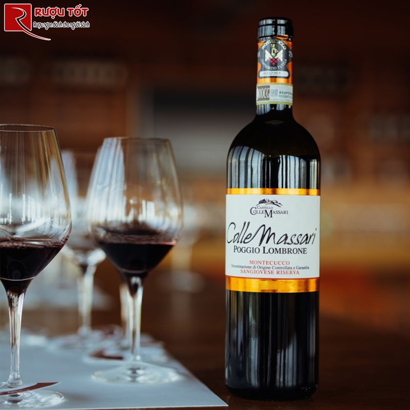 Vang Ý Collemassari Poggio Lombrone Montecucco