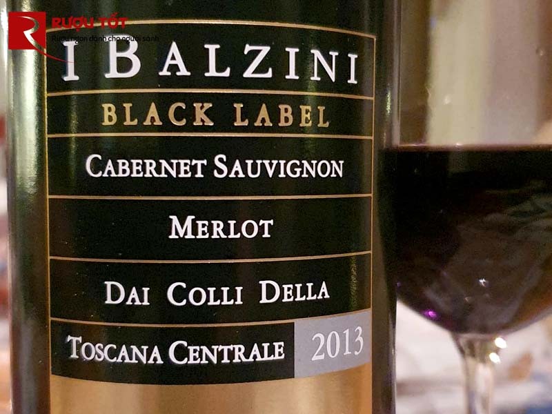 Vang Ý I Balzini Black Label