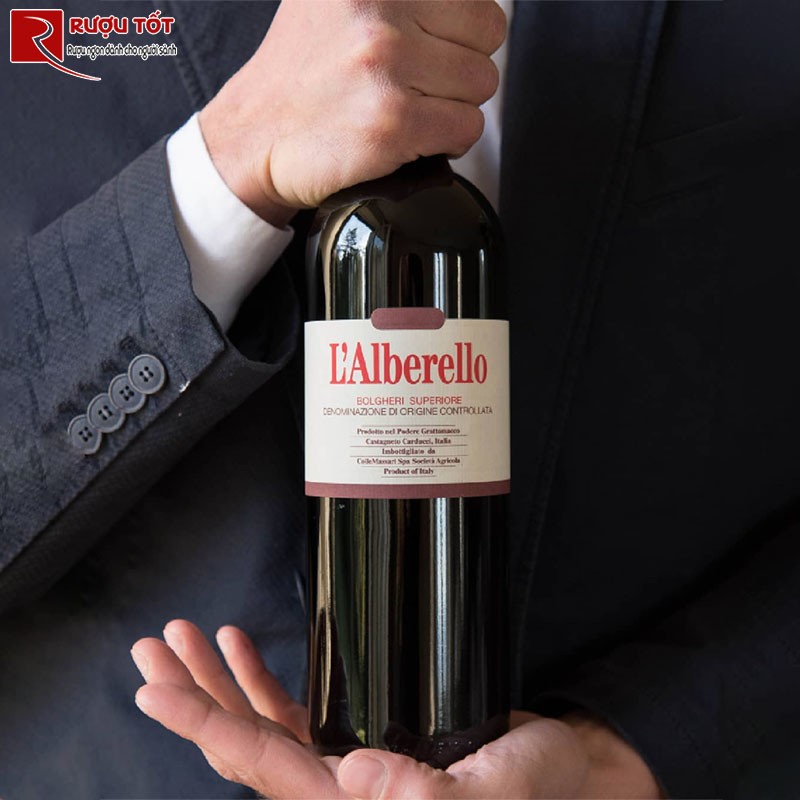 Vang Ý Lalberello Bolgheri Superiore Grattamacco
