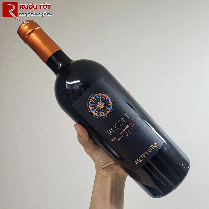 Vang Ý Rosone Mottura Negroamaro del Salento IGT