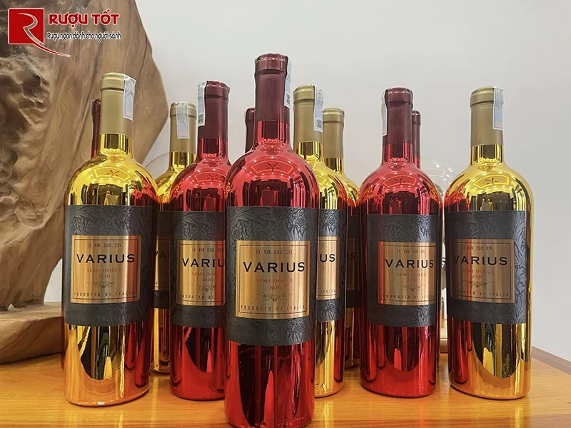 varius semi dolce red gold