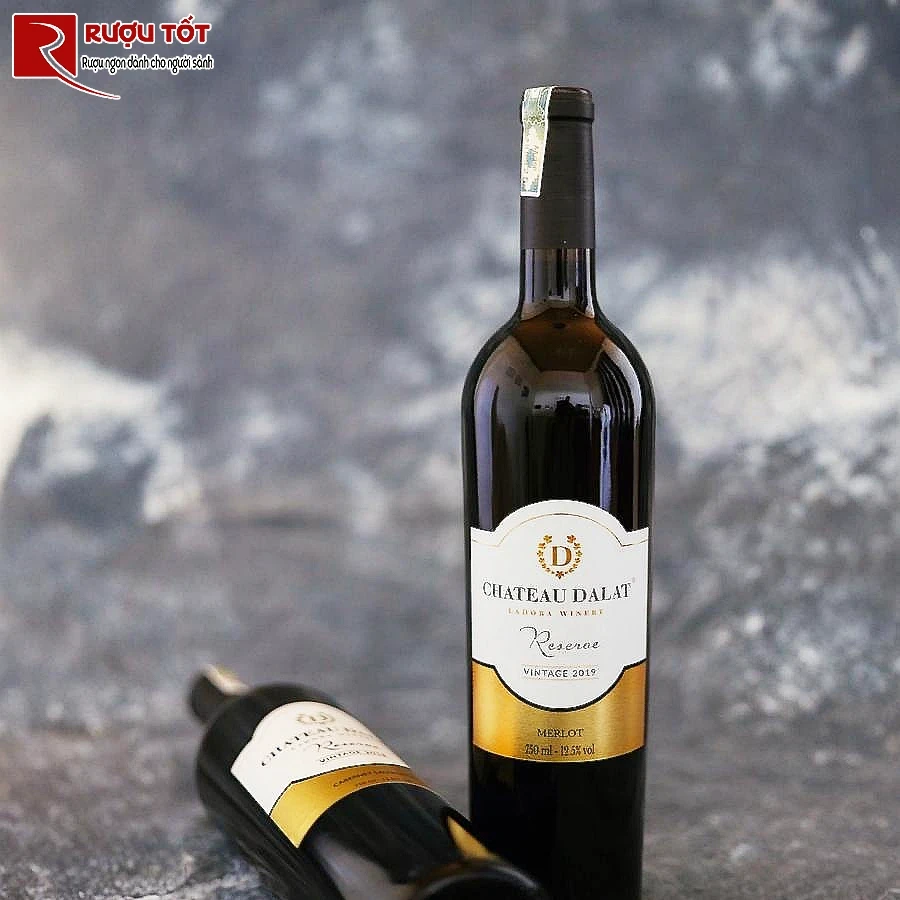 ruou vang chateau dalat reserve merlot