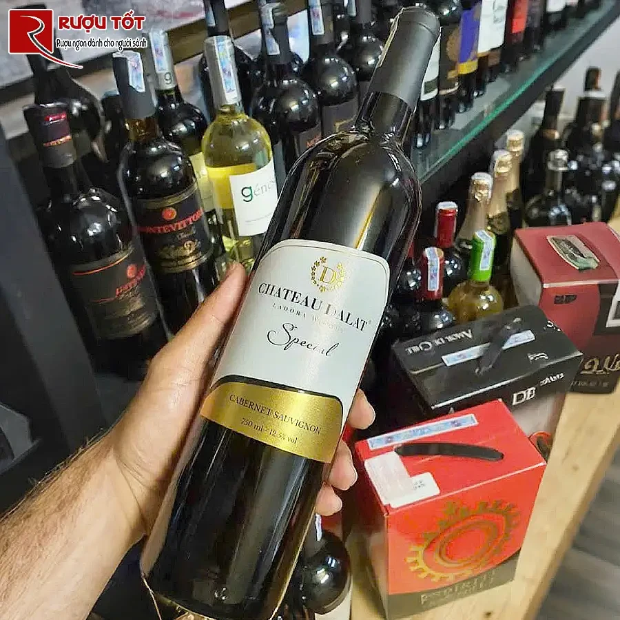 ruou vang chateau dalat special cabernet sauvignon gia tot