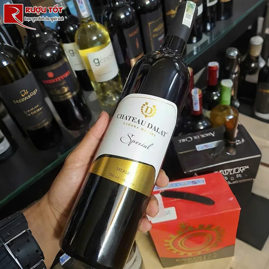 ruou vang chateau dalat special merlot
